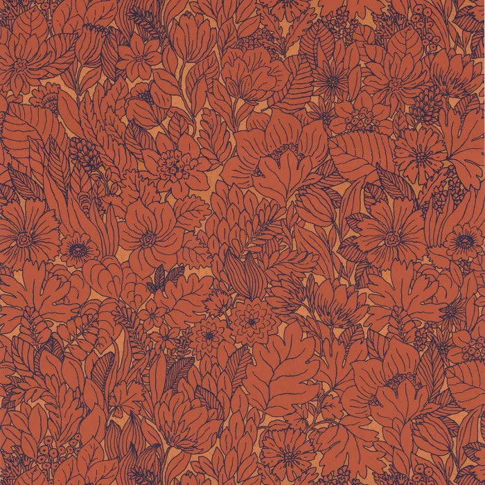 DAHLIA Papier peint CASAMANCE