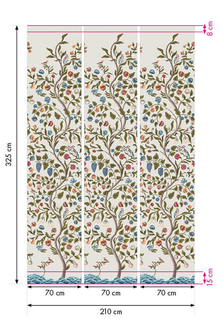 MANDALAY Panoramique LITTLE GREENE