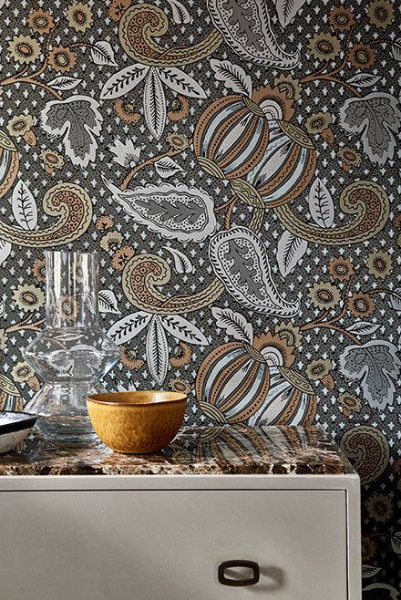 POMMEGRANATE Papier peint LITTLE GREENE