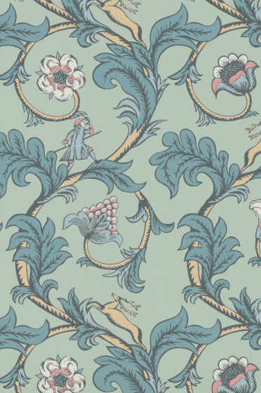 STAG TRAIL Papier peint LITTLE GREENE