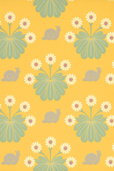 BURGES SNAIL Papier peint LITTLE GREENE