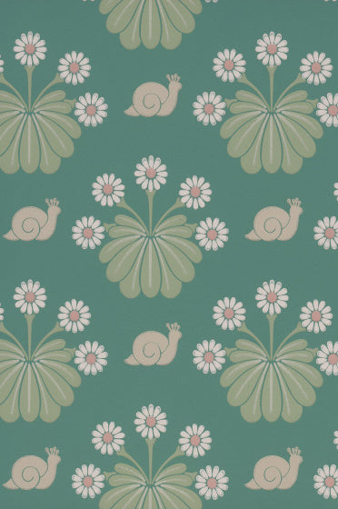 BURGES SNAIL Papier peint LITTLE GREENE