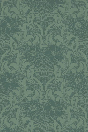 DAHLIA SCROLL  Papier peint LITTLE GREENE